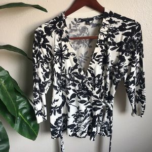 Banana Republic wrap sweater